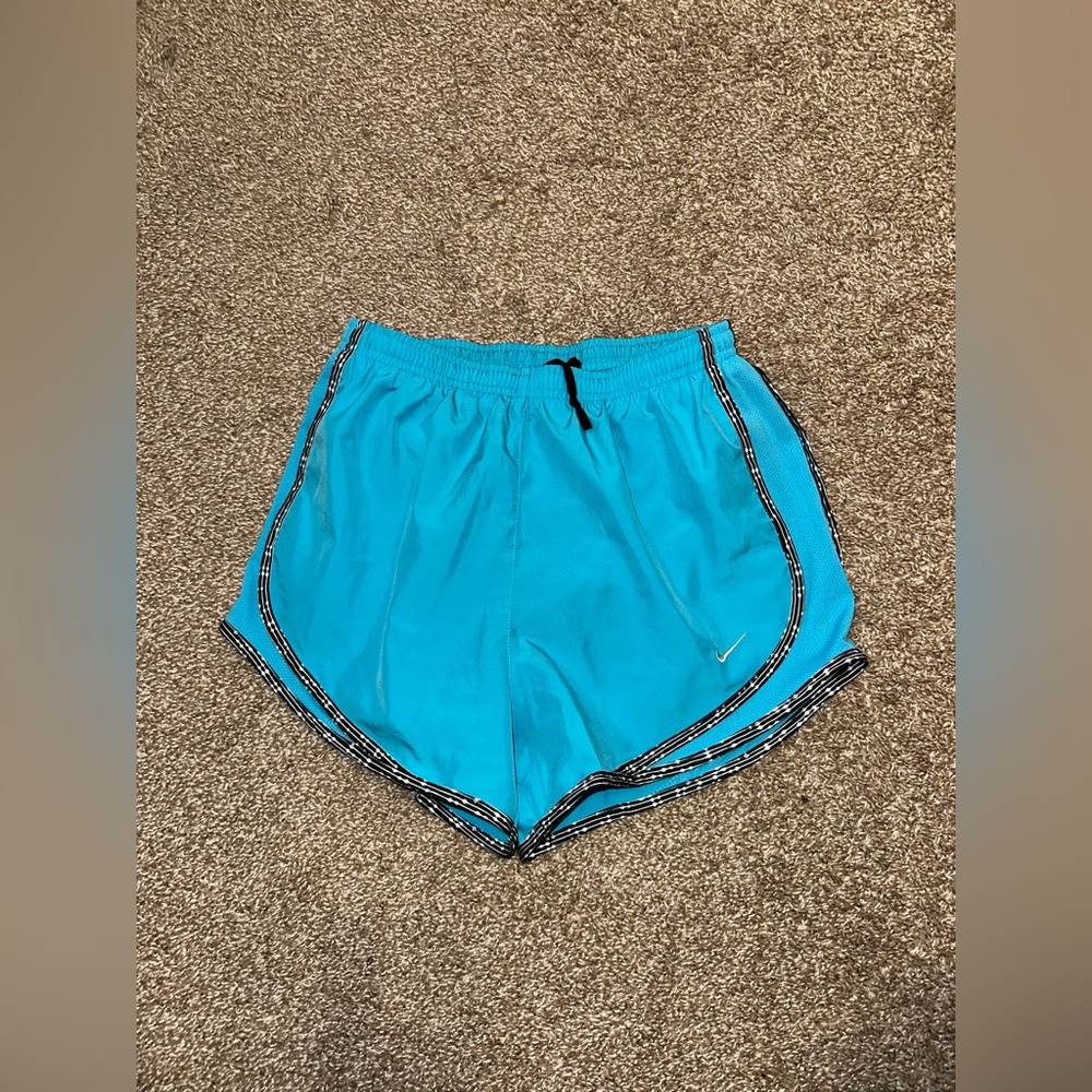Women's Blue Athletic Shorts